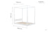Darwin Four Poster Bed